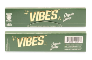 VIBES PAPERS - KING SIZE SLIM WITH TIPS